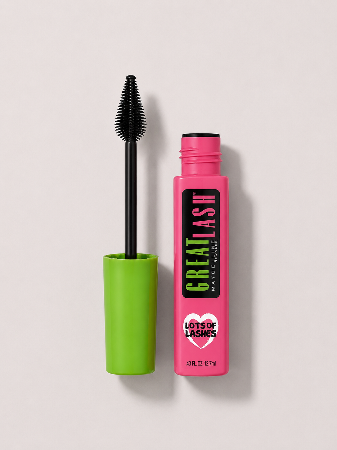 Туш для вій Maybelline Great Lash Big Mascara 130 Blackest Black, 12.7 мл