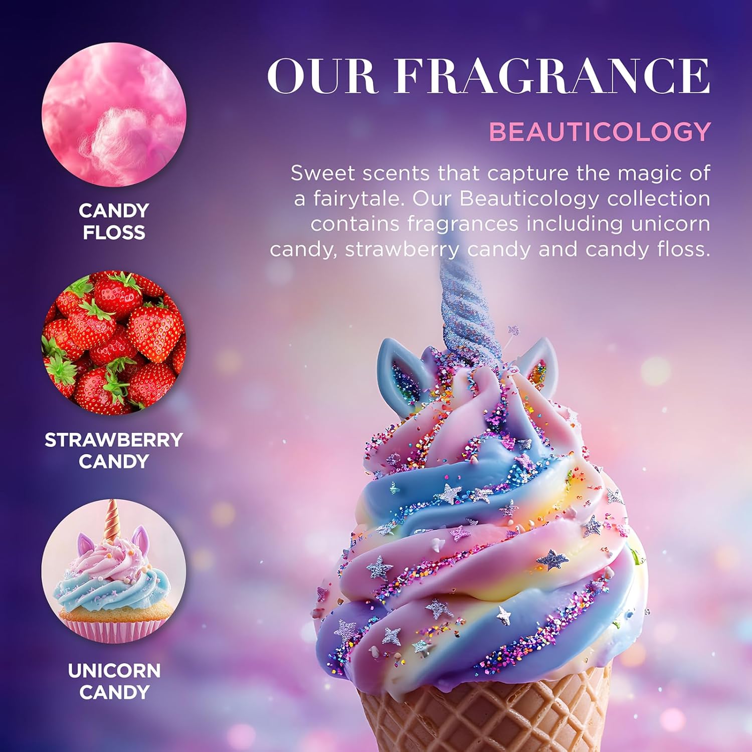 Піна для ванни з іграшкою єдиноріг Baylis & Harding Cosmic Bath Bubbles для дітей, 320 мл - Зображення 3