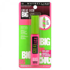 Туш для вій Maybelline Great Lash Big Mascara 130 Blackest Black, 12.7 мл - Зображення 6