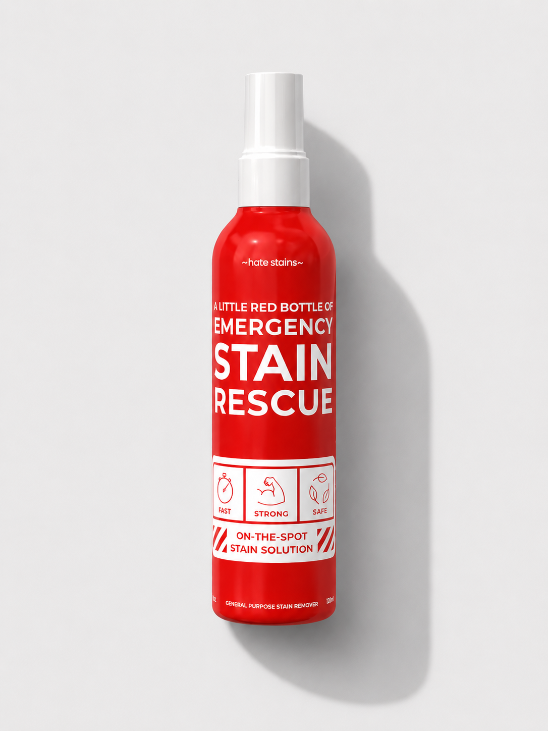 Засіб для видалення плям спрей The Hate Stains Co Emergency Stain Rescue, 120 мл