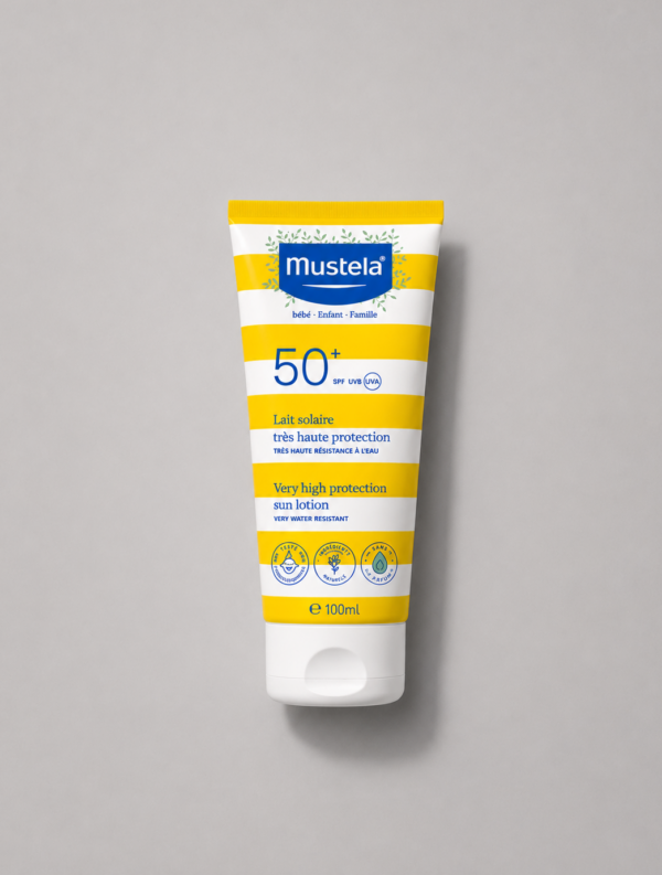 Відео товару: Дитяче сонцезахистне молочко Mustela Very High Protection Sun Lotion SPF 50+, 100 мл