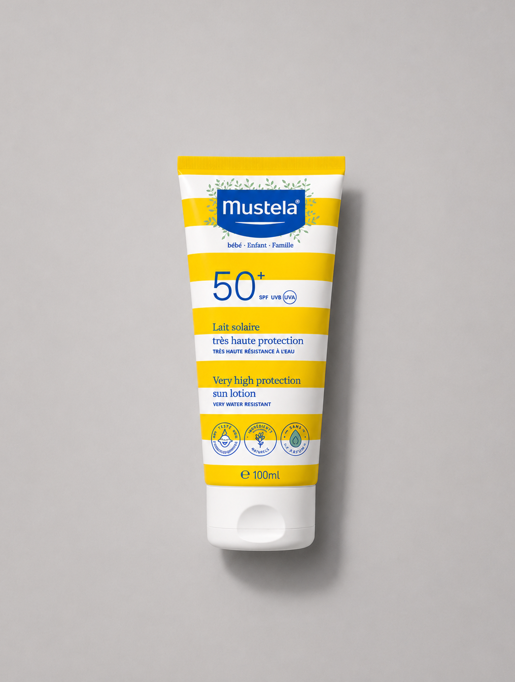 Дитяче сонцезахистне молочко Mustela Very High Protection Sun Lotion SPF 50+, 100 мл
