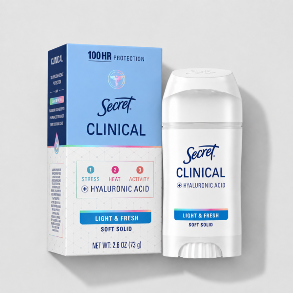Відео товару: Кремовий дезодорант на 100 годин захисту Secret Clinical Light Fresh, 73 г